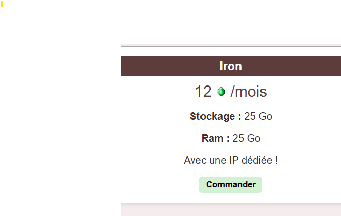 Commander une offre